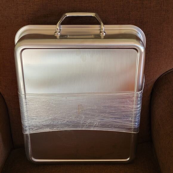 Tramontina Roasting Pan Stainless Steel 18/10 w/Basting Grill and V-rack. New - Picture 8 of 11